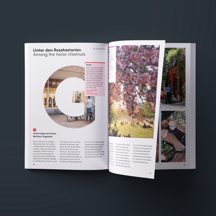 Going Local — Magazine Layouts